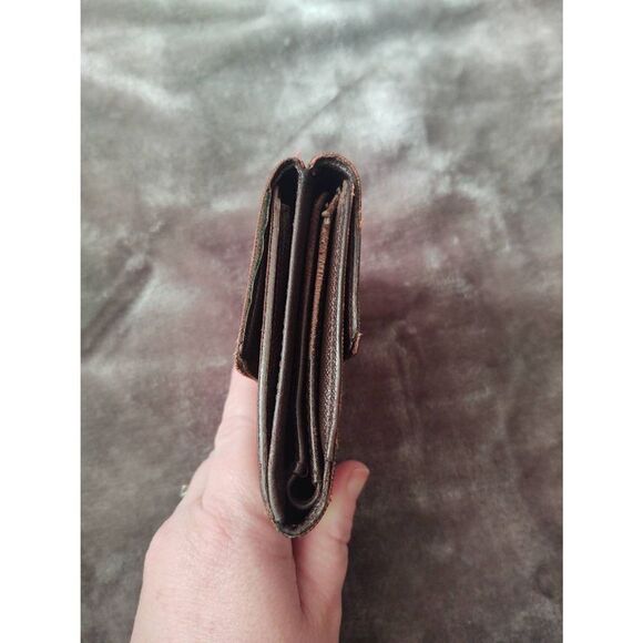 Authentic Louis Vuitton Damier Brown Wallet LV - Picture 4 of 9